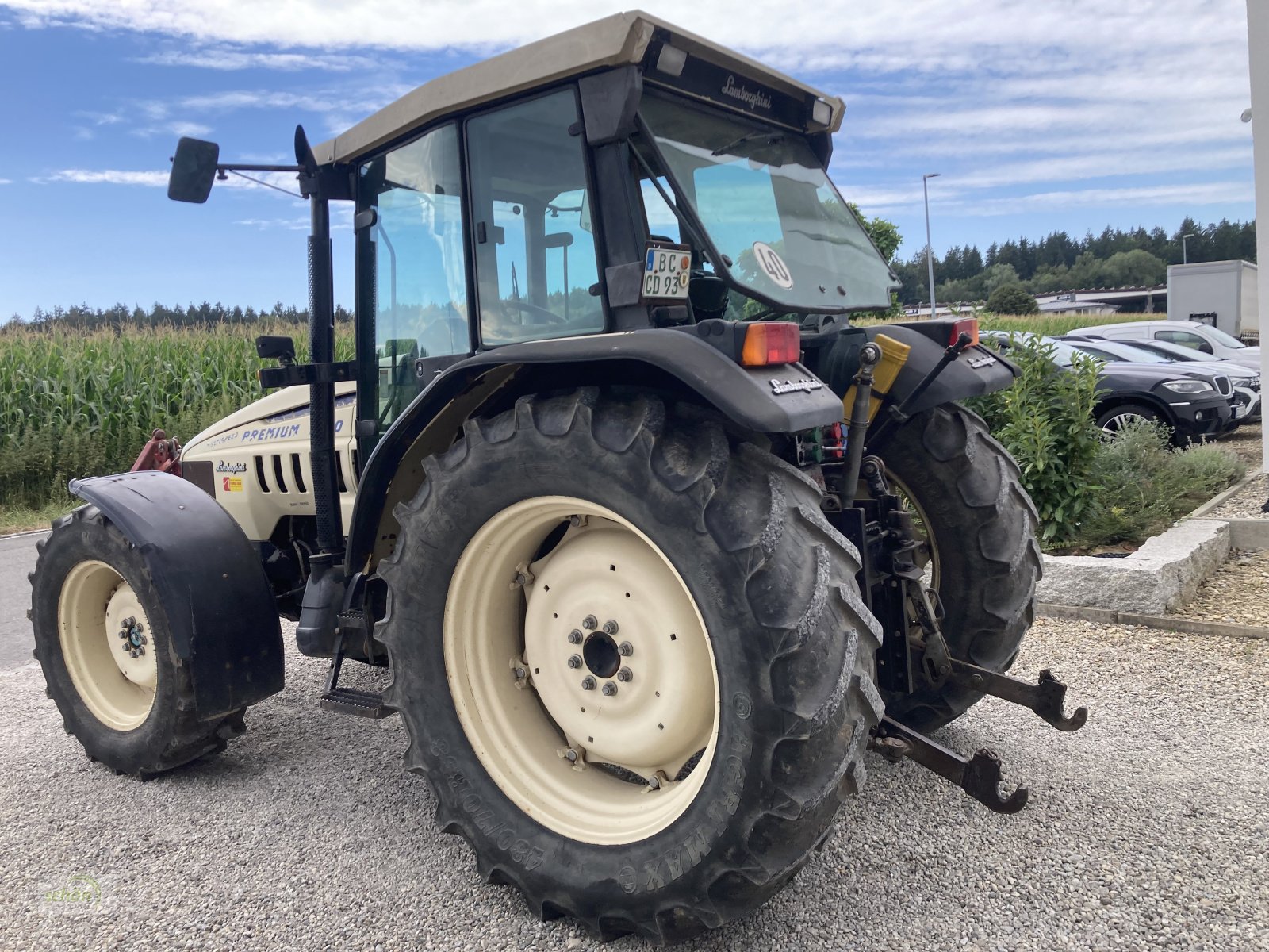 Traktor of the type Lamborghini Premium 1060 mit FH und Frontzapfwelle aus erster Hand, Gebrauchtmaschine in Burgrieden (Picture 4)