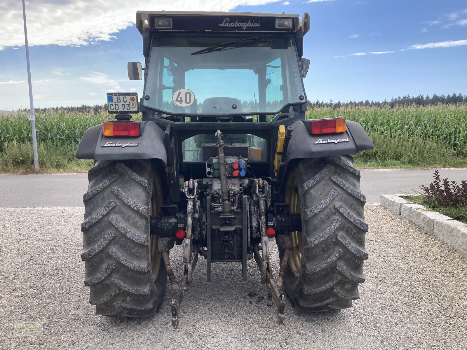 Traktor of the type Lamborghini Premium 1060 mit FH und Frontzapfwelle aus erster Hand, Gebrauchtmaschine in Burgrieden (Picture 5)