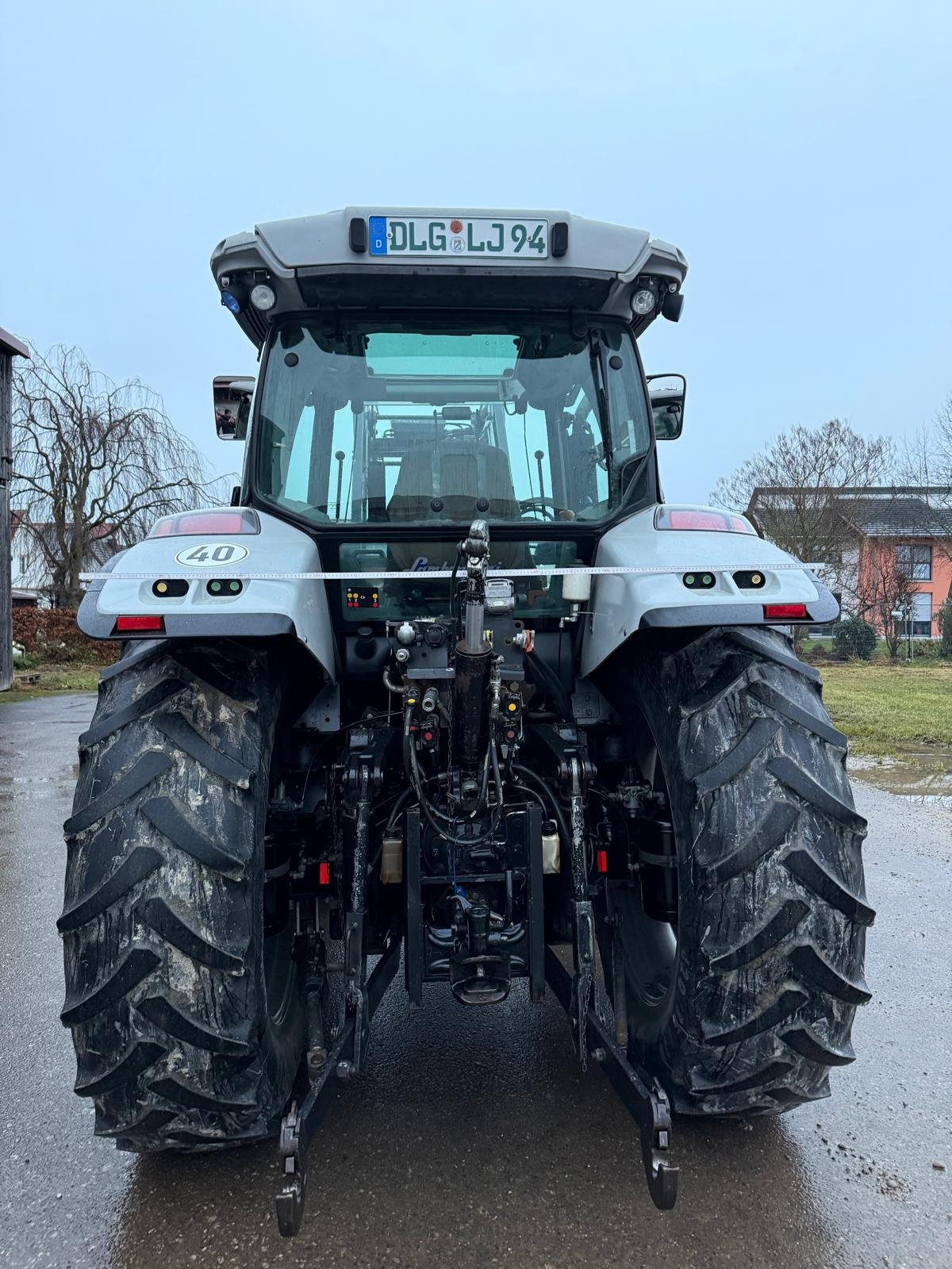 Traktor от тип Lamborghini R 6.125 DCR, Gebrauchtmaschine в Buttenwiesen (Снимка 9)