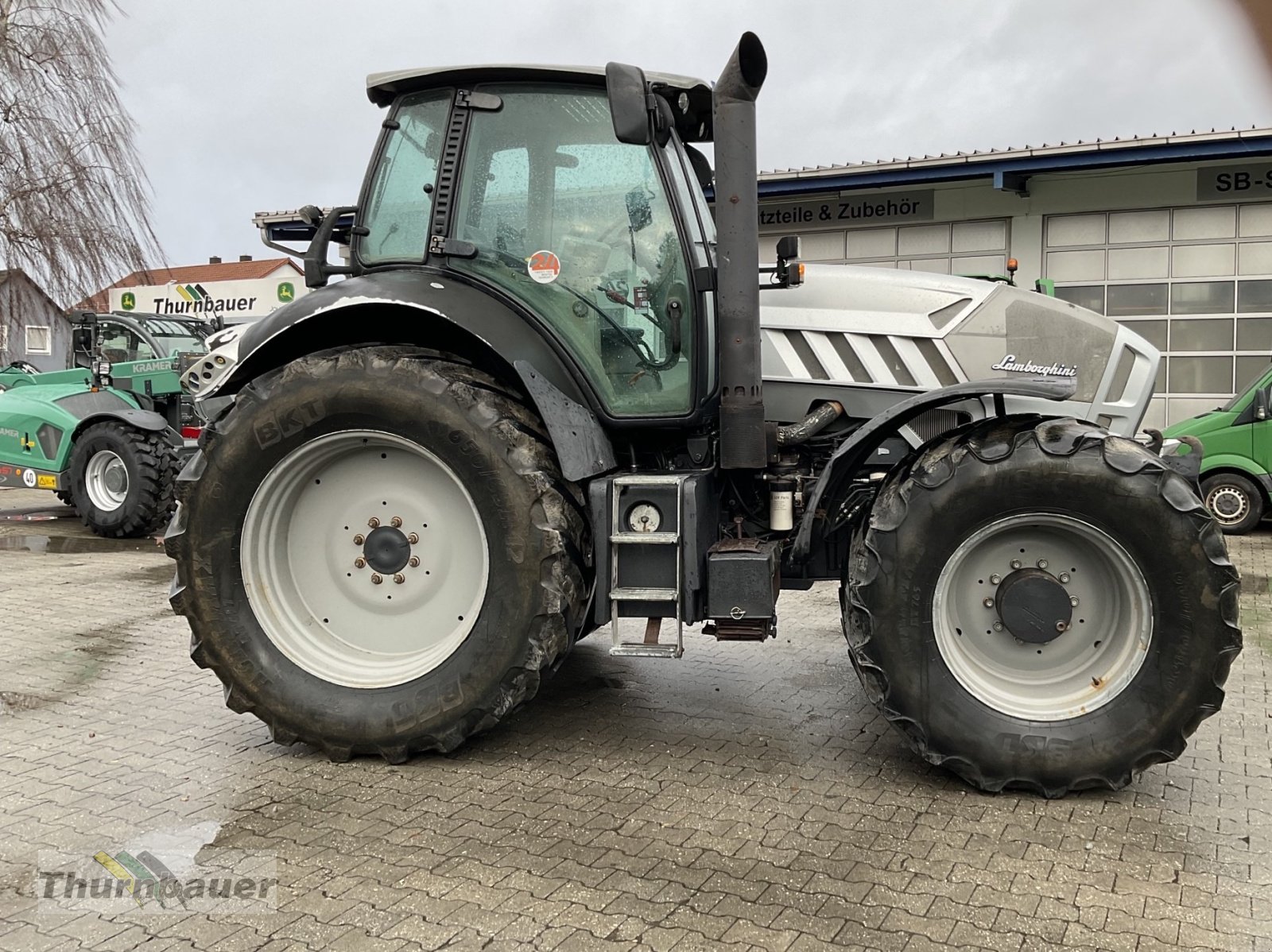 Traktor van het type Lamborghini R 6.190 VRT, Gebrauchtmaschine in Cham (Foto 3)