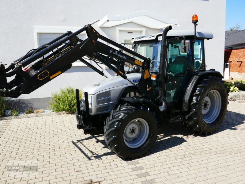 Traktor typu Lamborghini R2. 86 Allr. Erst 3800 Std! Mit Stoll Ind-Lader. Mit FHZ. Sehr guter Zustand! Gepflegter Schlepper, Gebrauchtmaschine v Langenzenn (Obrázek 1)