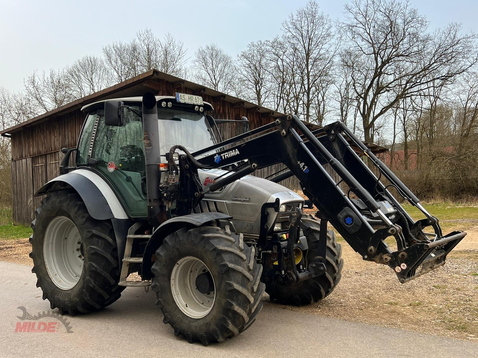 Traktor des Typs Lamborghini R6.125 VRT, Gebrauchtmaschine in Gebenbach (Bild 4)