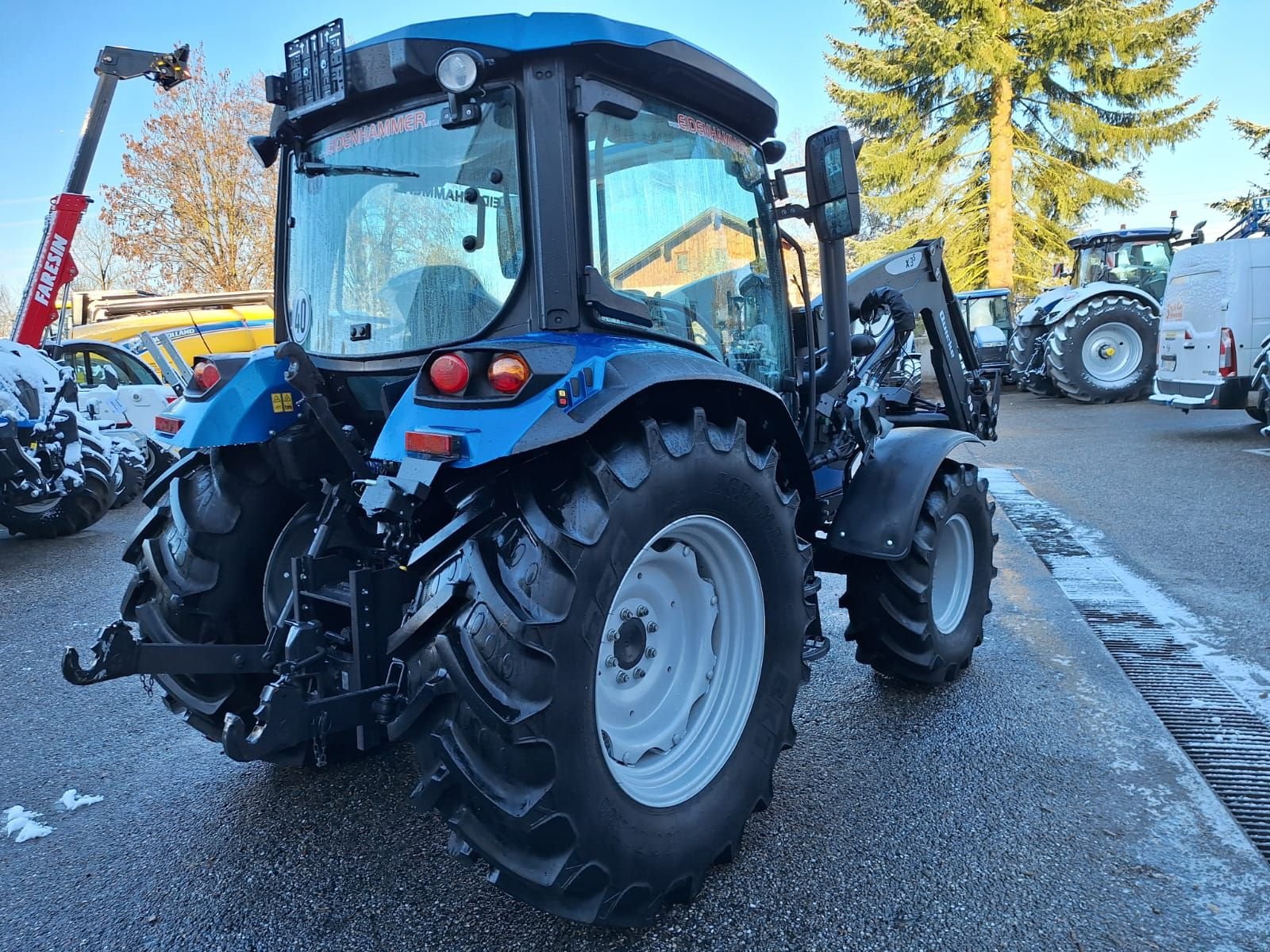 Traktor от тип Landini Landini 4-080, Vorführmaschine в Burgkirchen (Снимка 12)