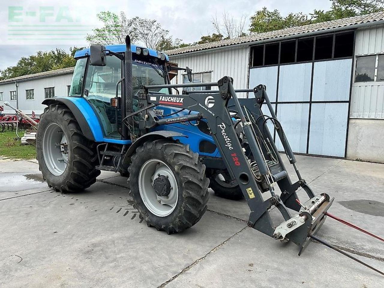 Traktor del tipo Landini mythos 110, Gebrauchtmaschine en SZEGED (Imagen 8)