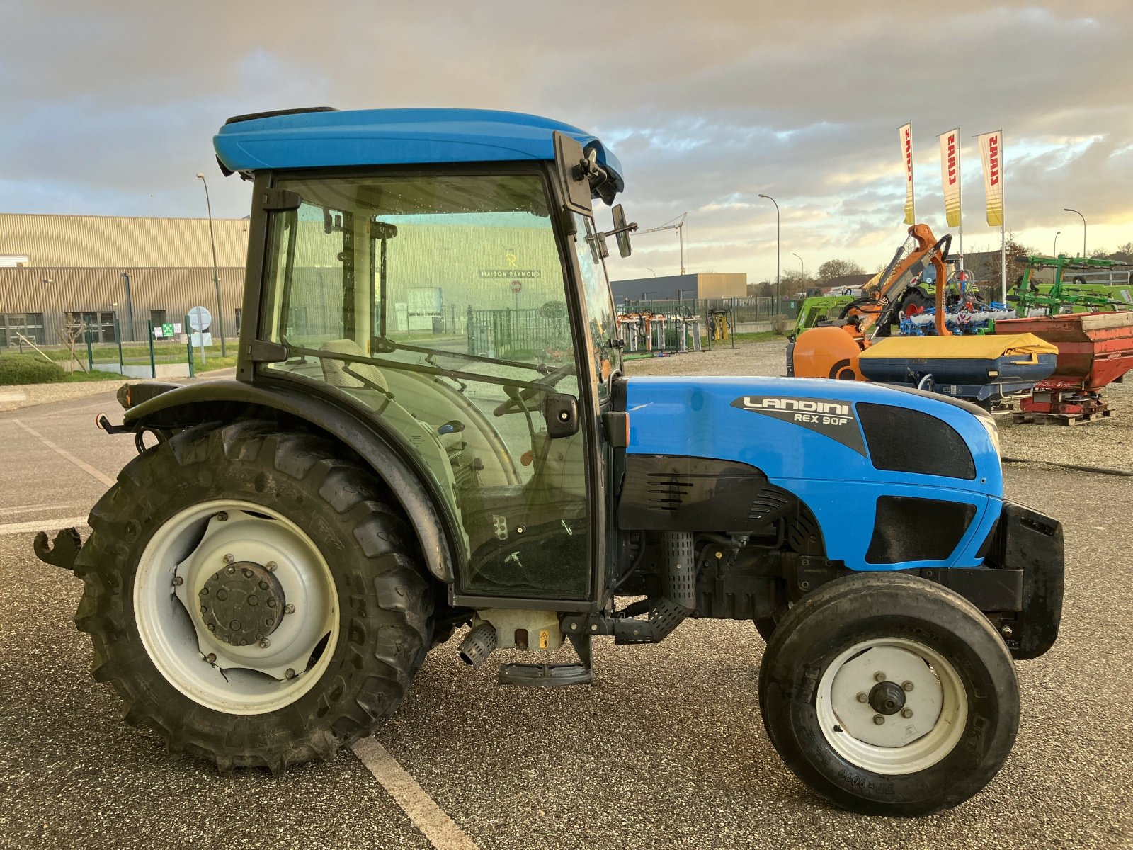 Traktor des Typs Landini REX 90 F  2RM, Gebrauchtmaschine in Saint-Magne-de-Castillon (Bild 5)