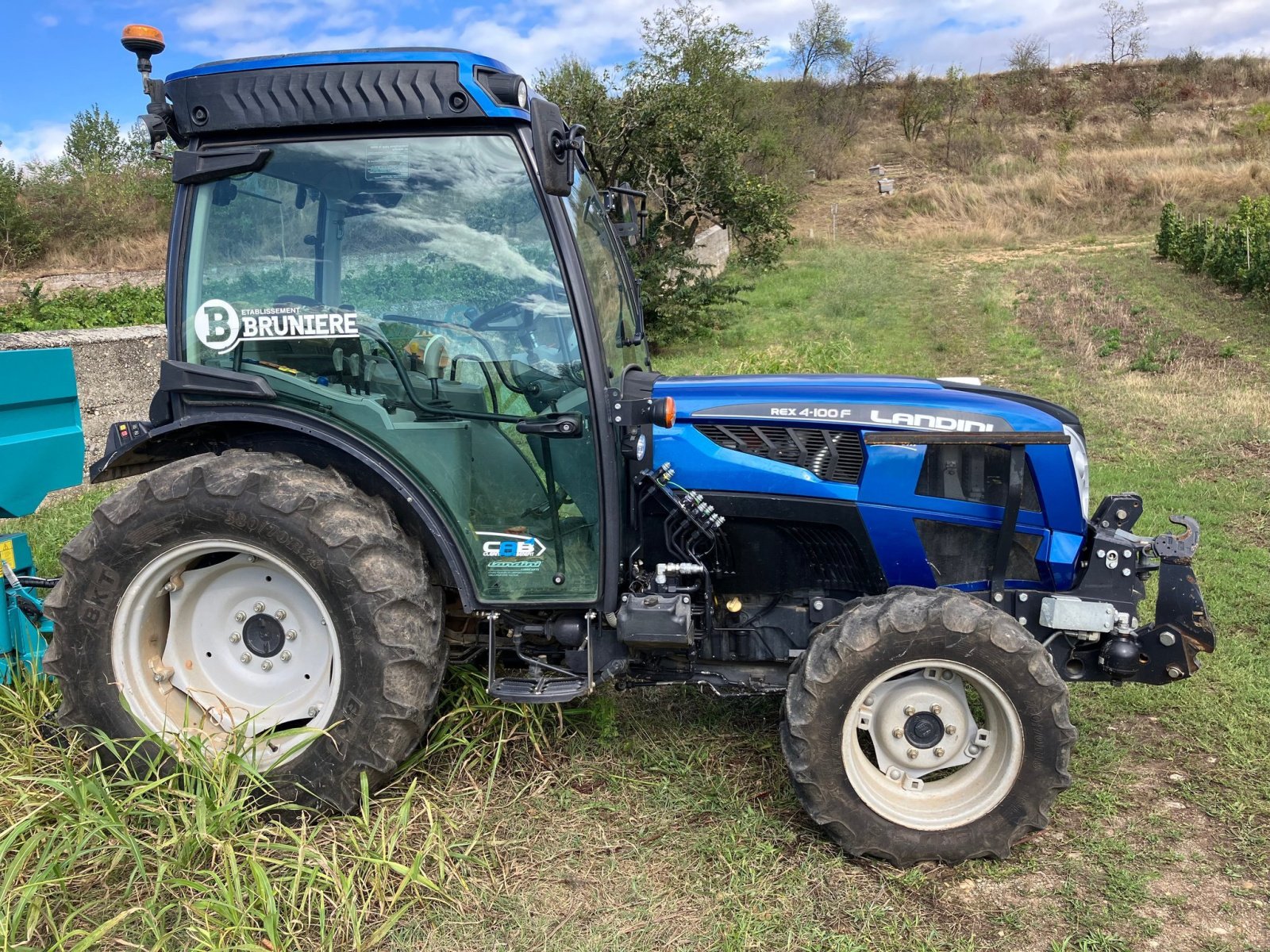 Traktor типа Landini Tracteur agricole REX 100F Landini, Gebrauchtmaschine в ROYNAC (Фотография 7)