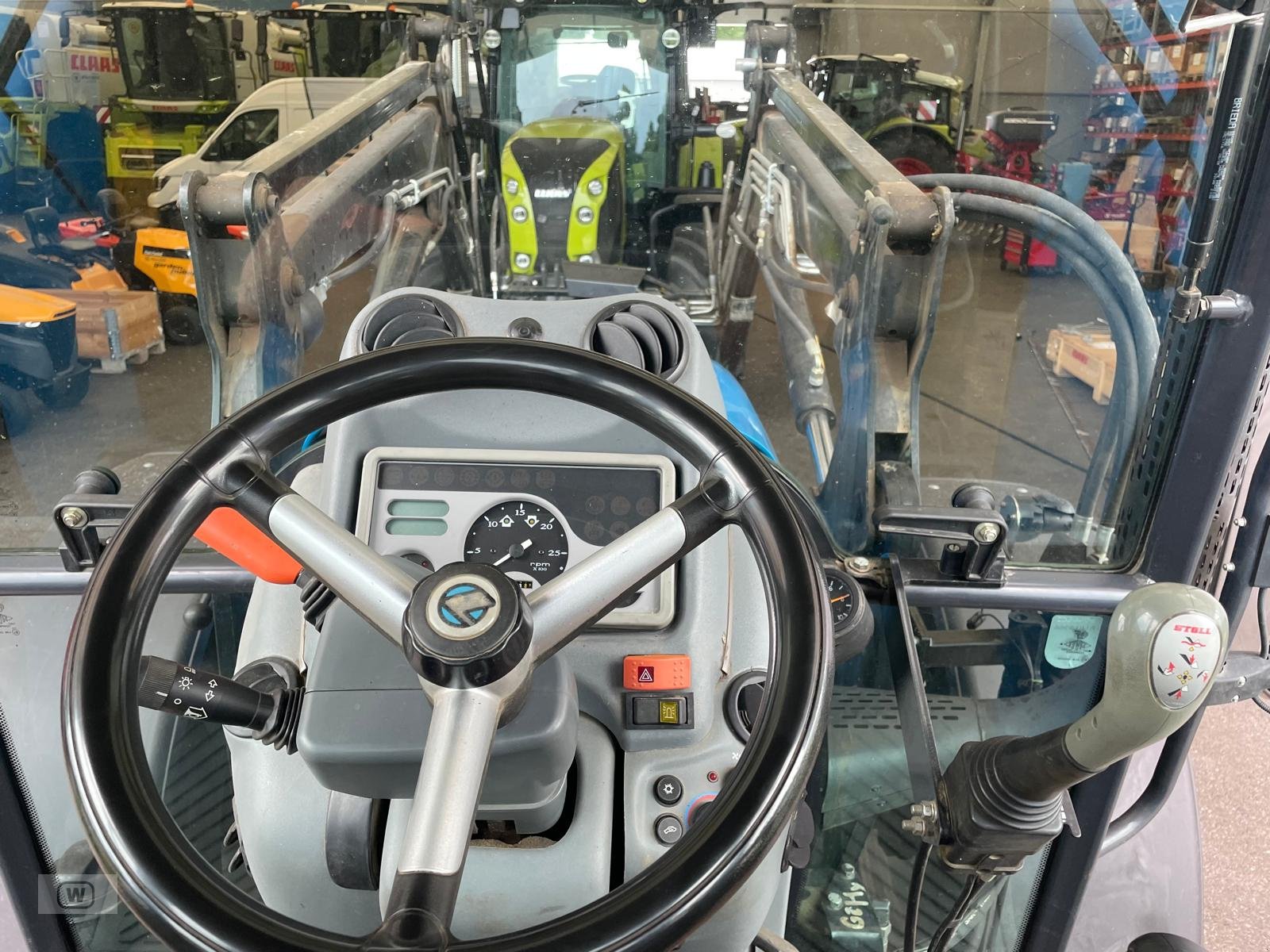 Traktor del tipo Landini Vision 105 DT, Gebrauchtmaschine en Zell an der Pram (Imagen 12)