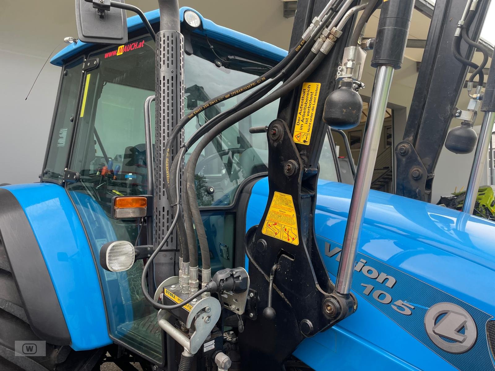 Traktor del tipo Landini Vision 105 DT, Gebrauchtmaschine en Zell an der Pram (Imagen 14)