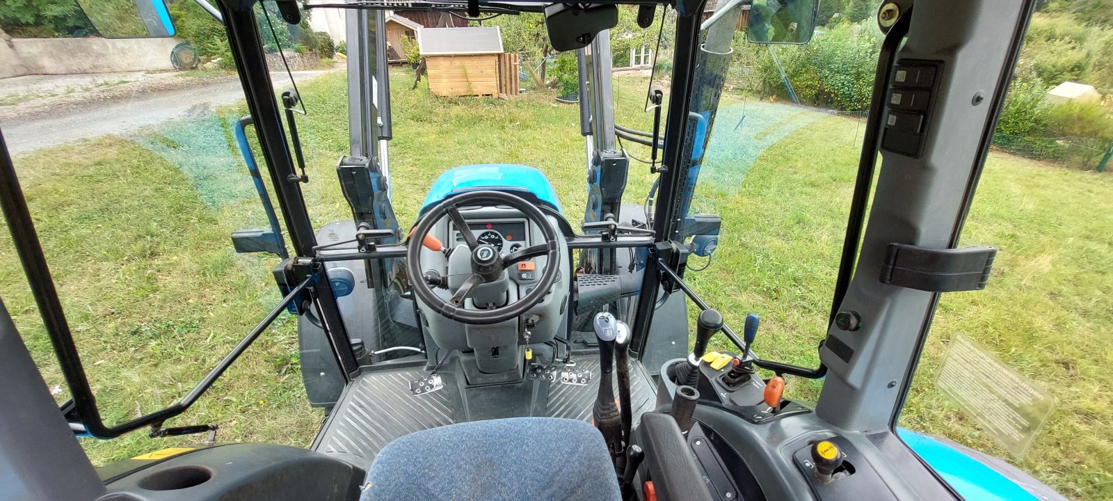 Traktor van het type Landini Vision 95, Gebrauchtmaschine in Weidenberg (95466) (Foto 3)