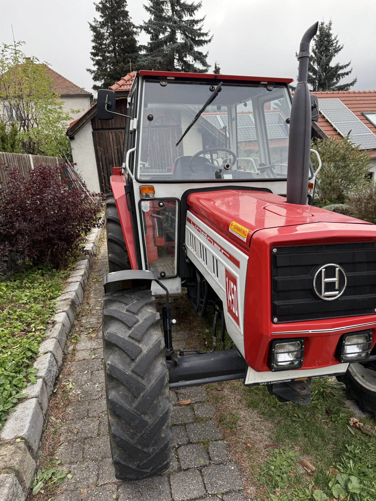 Traktor Türe ait Lindner 1450 A, Gebrauchtmaschine içinde Bernstein (resim 2)