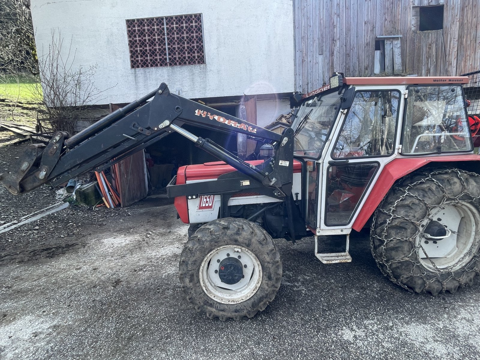 Traktor des Typs Lindner 1650 A, Gebrauchtmaschine in Ferlach (Bild 2)