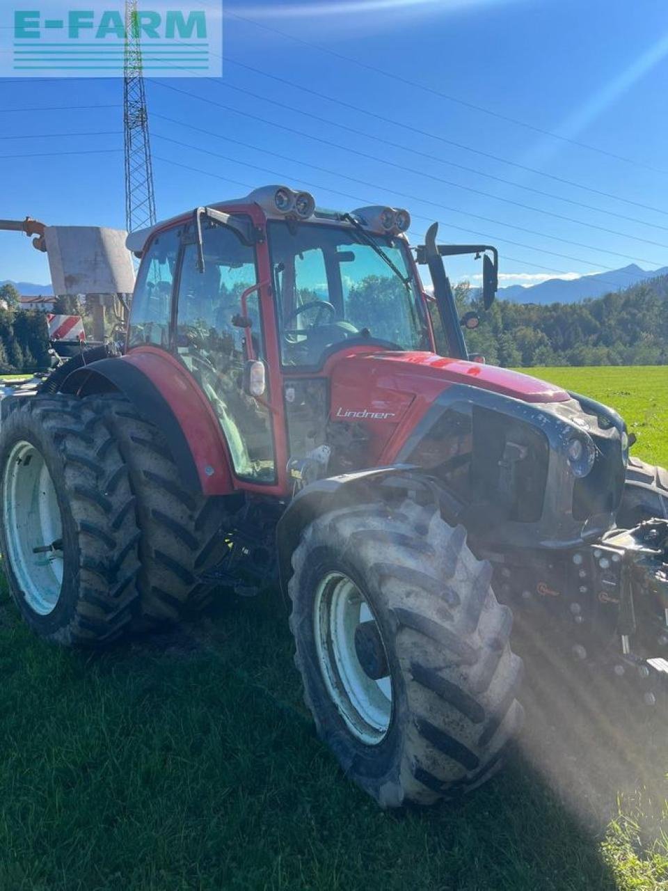 Traktor van het type Lindner geotrac 104 ep, Gebrauchtmaschine in RUDEN (Foto 2)