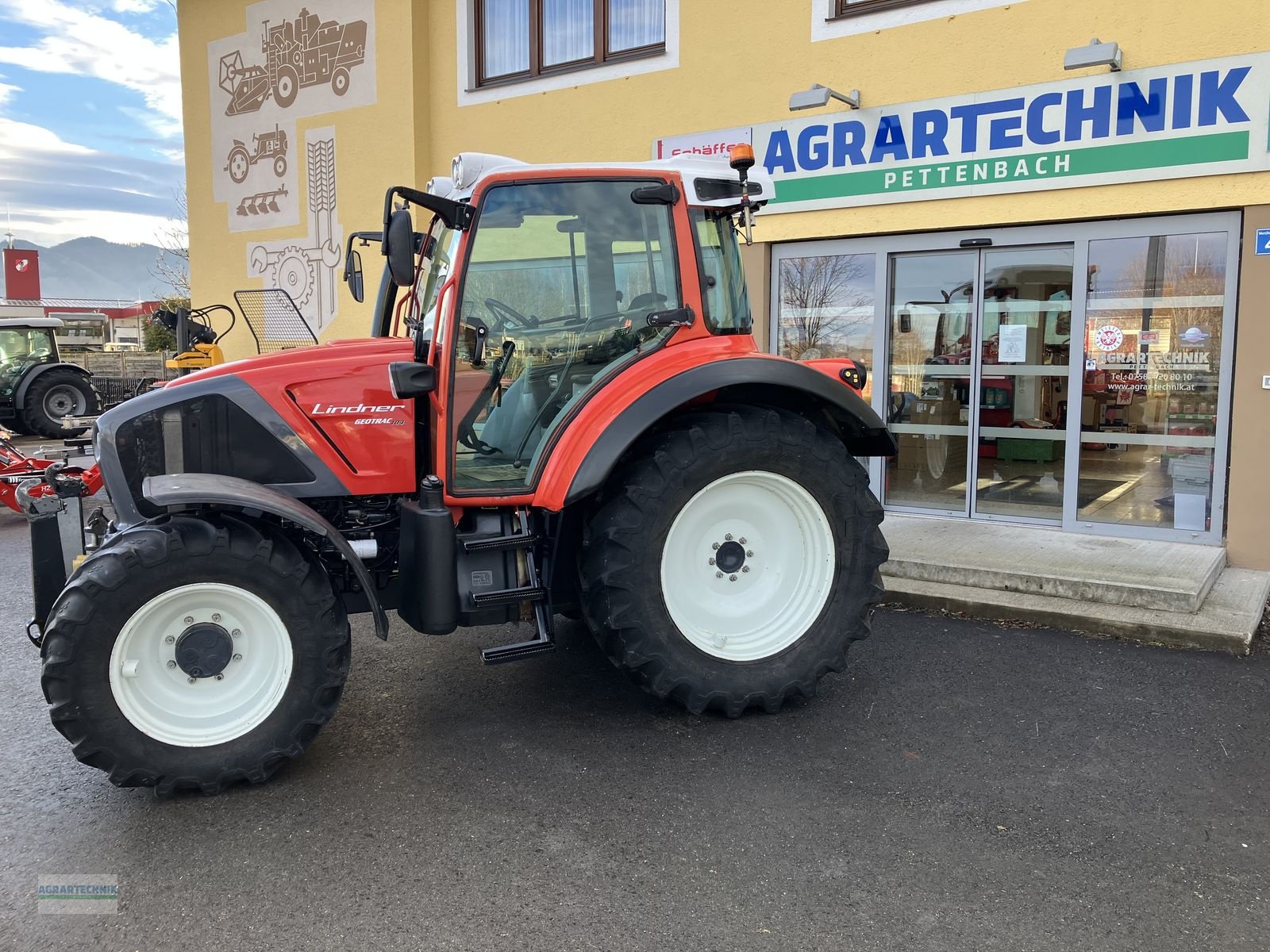 Traktor des Typs Lindner Geotrac 104, Gebrauchtmaschine in Pettenbach (Bild 1)