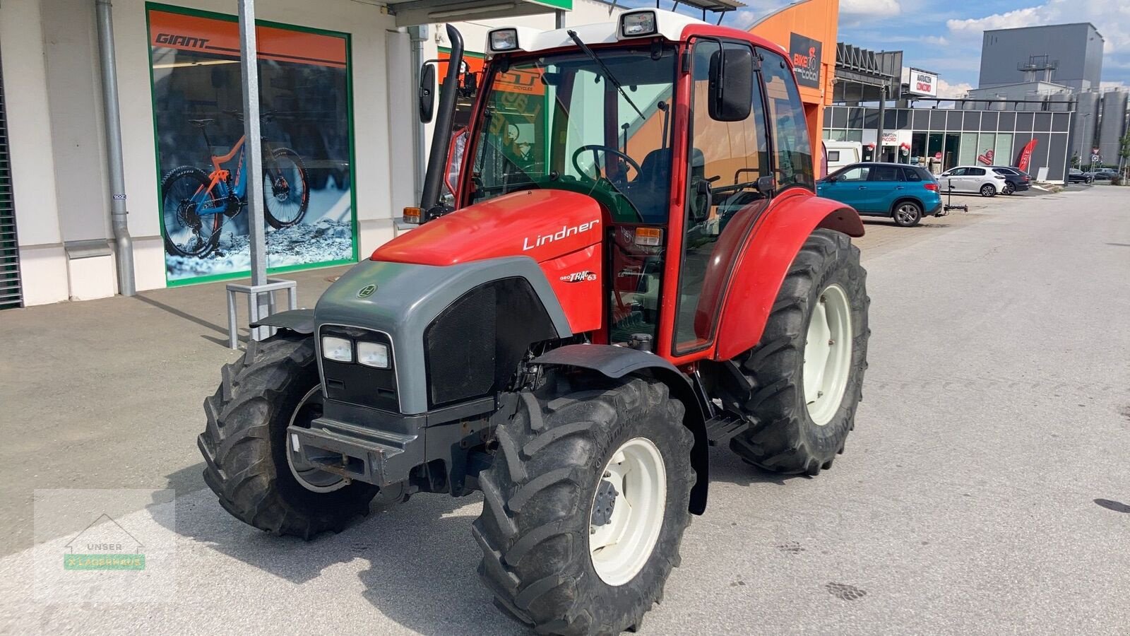 Traktor Türe ait Lindner Geotrac 63, Gebrauchtmaschine içinde Hartberg (resim 1)