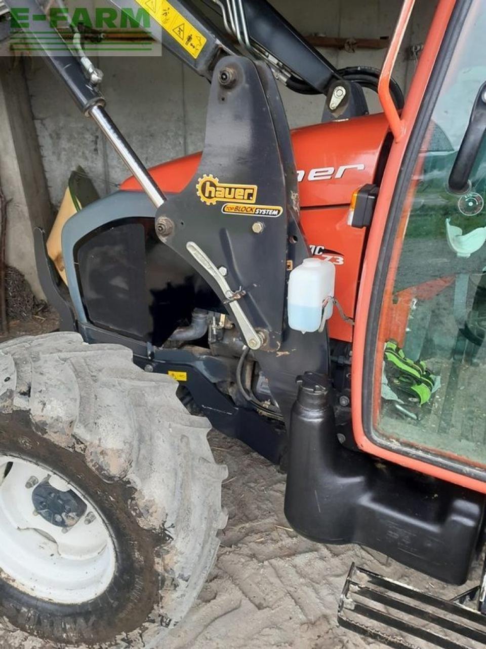 Traktor des Typs Lindner geotrac 73 a, Gebrauchtmaschine in SANKT MARIENKIRCHEN BEI SCHÄRDING (Bild 9)