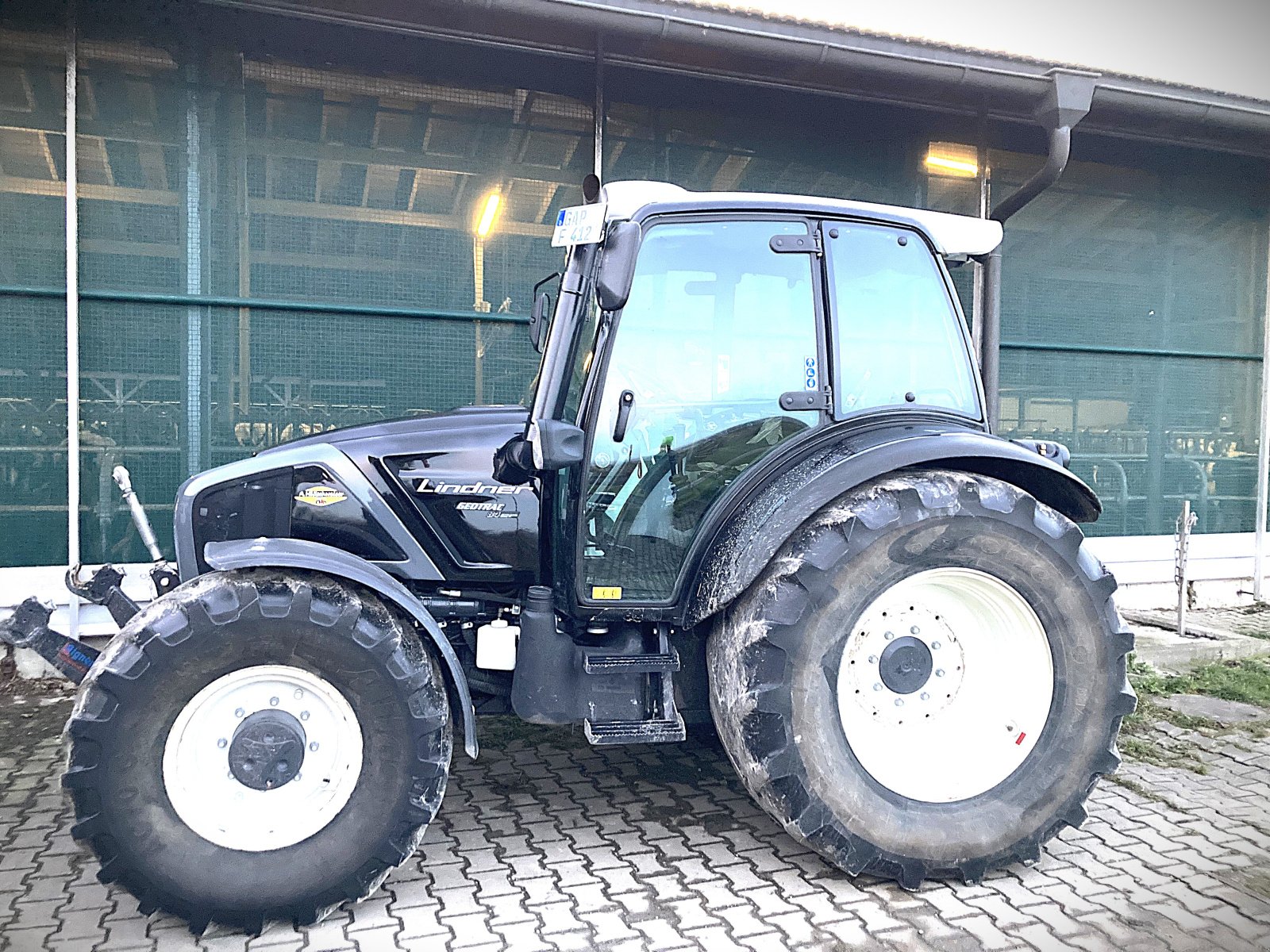 Traktor des Typs Lindner Geotrac 84 EP, Gebrauchtmaschine in Murnau (Bild 4)