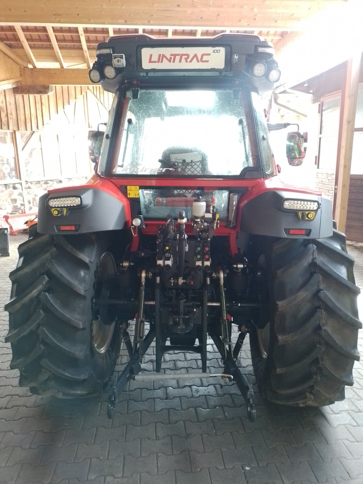 Traktor typu Lindner Lindner, Lintrac, 100, Traktor, Frontlader, Neumaschine v Bad Kötzting (Obrázok 4)