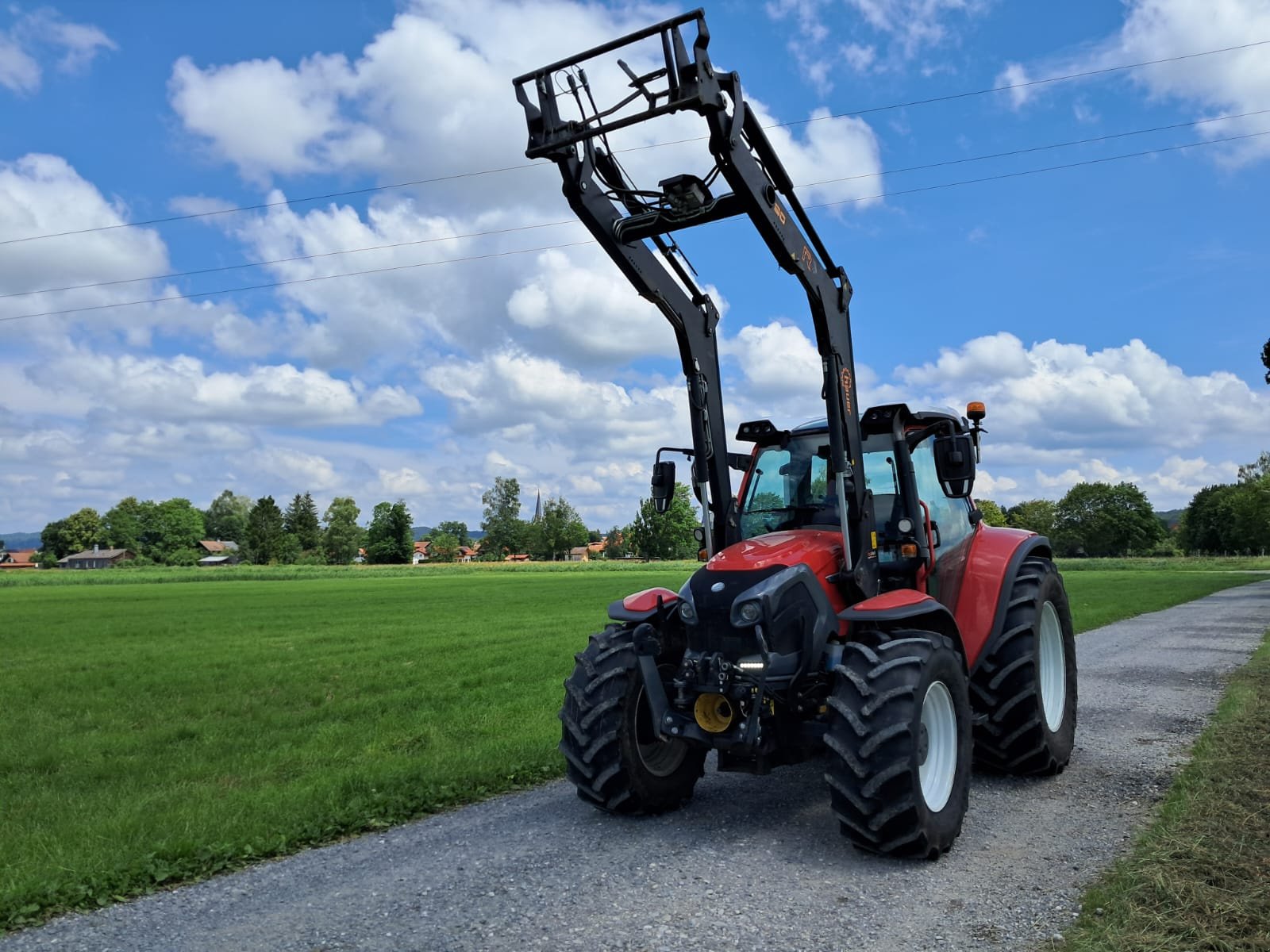 Traktor du type Lindner Lintrac 110, Gebrauchtmaschine en Unterammergau (Photo 5)