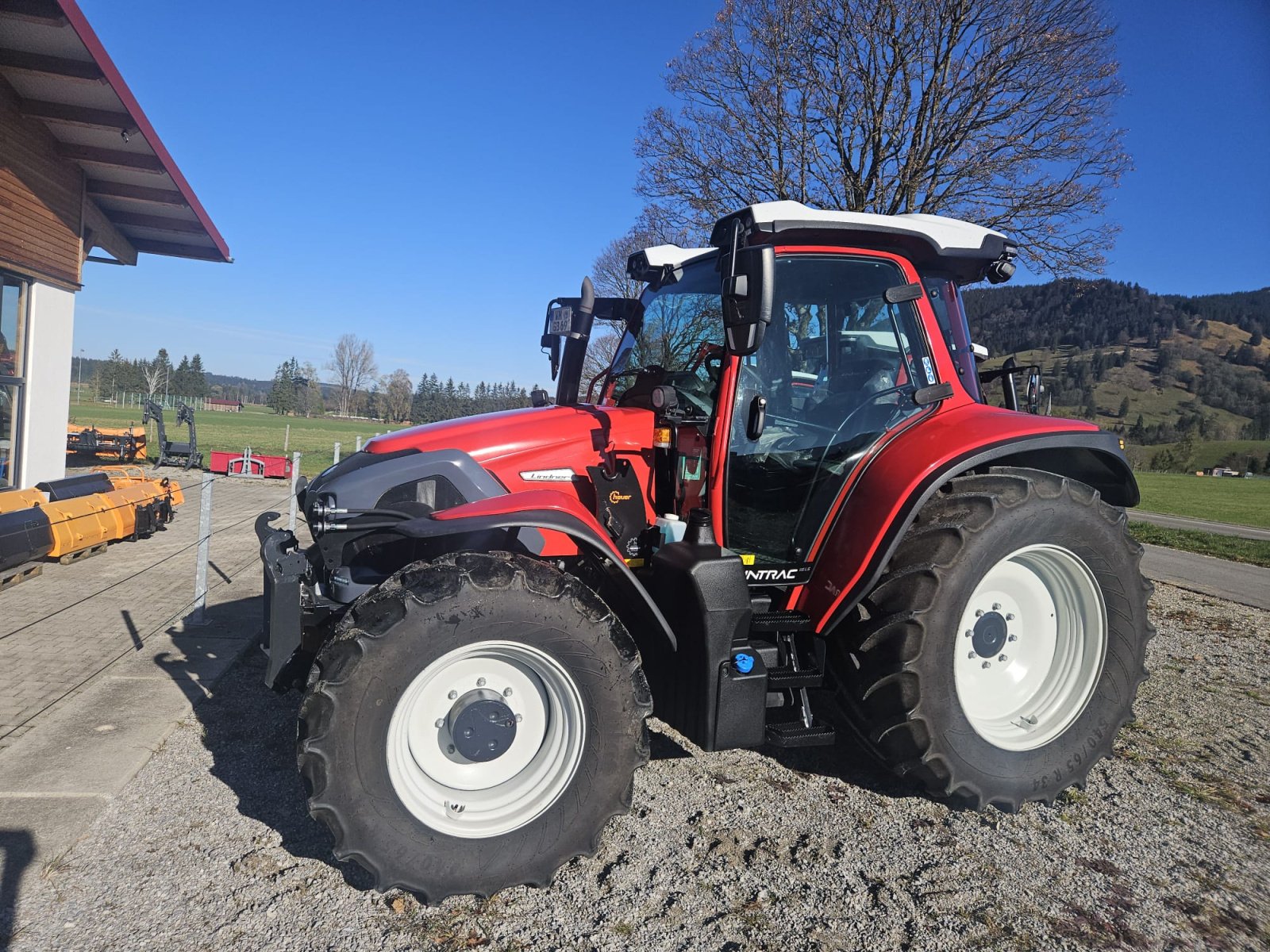 Traktor del tipo Lindner Lintrac 115 LS, Gebrauchtmaschine In Unterammergau (Immagine 4)