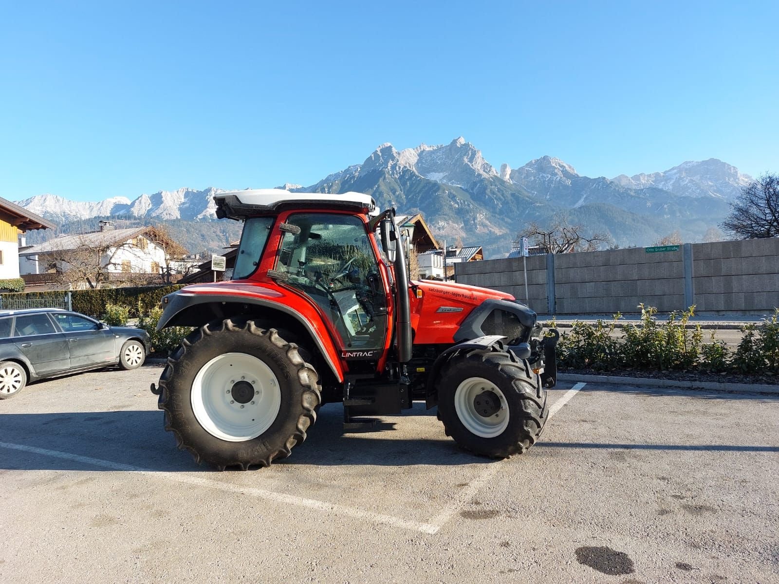 Traktor typu Lindner Lintrac 95 LS, Vorführmaschine v Saalfelden (Obrázek 2)