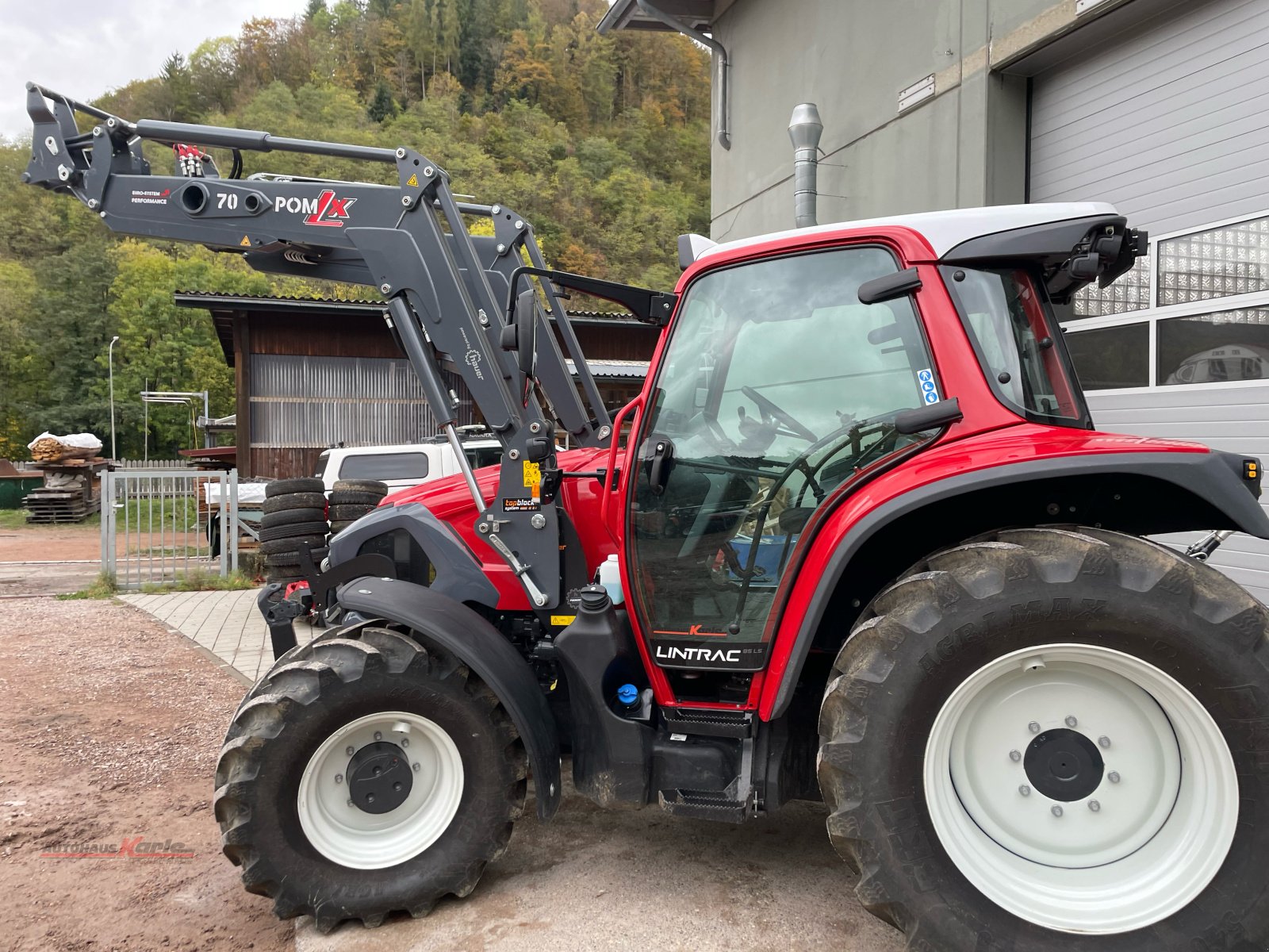 Traktor del tipo Lindner Lintrac 95 LS, Gebrauchtmaschine en Zell im Wiesental (Imagen 1)