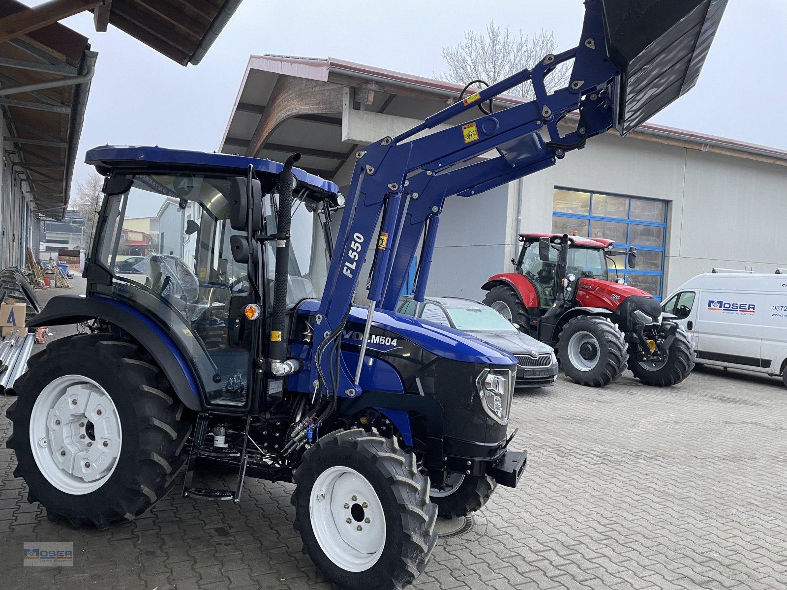 Traktor typu LOVOL M 504 mit Frontlader, Neumaschine v Massing (Obrázek 4)