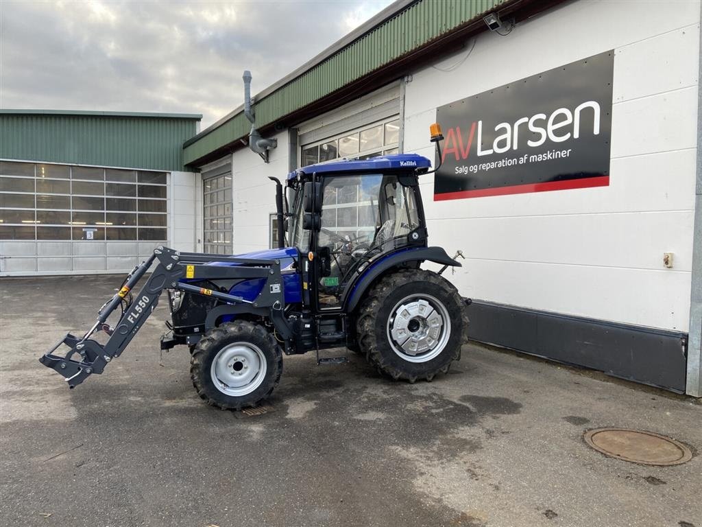 Traktor del tipo LOVOL M504 med Doosan euro 5 motor, Kabine med varme og Aircon. Trelleborg dæk. Fuldhydraulisk frontlæsser med euro skifte og 3 funktion. Inkl 36 mdr. garanti, Gebrauchtmaschine In Dronninglund (Immagine 3)