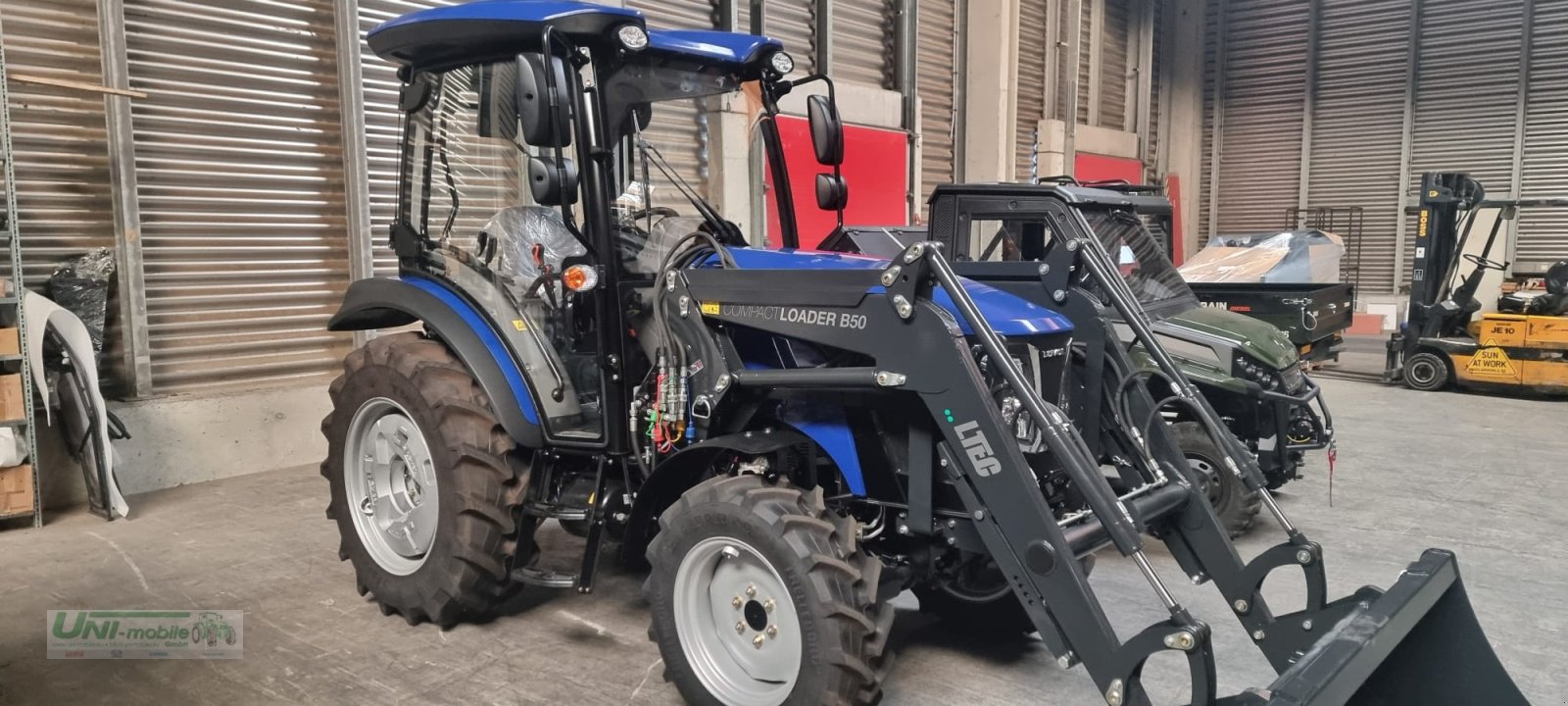 Traktor a típus LOVOL M554 mit 57 PS Kabine Frontlader, Neumaschine ekkor: Hörselberg-Hainich / OT Sättelstädt (Kép 1)