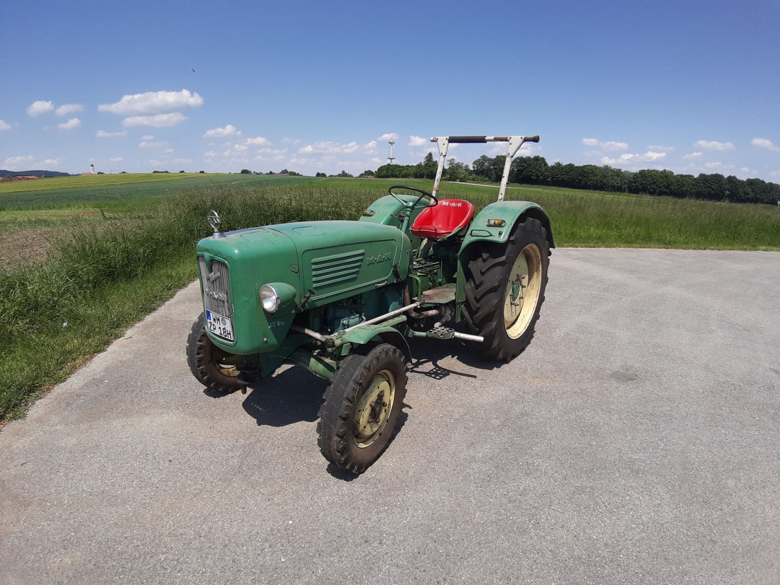 Traktor typu MAN Ackerschlepper 2 P, 2P1, Gebrauchtmaschine v Raisting (Obrázok 1)