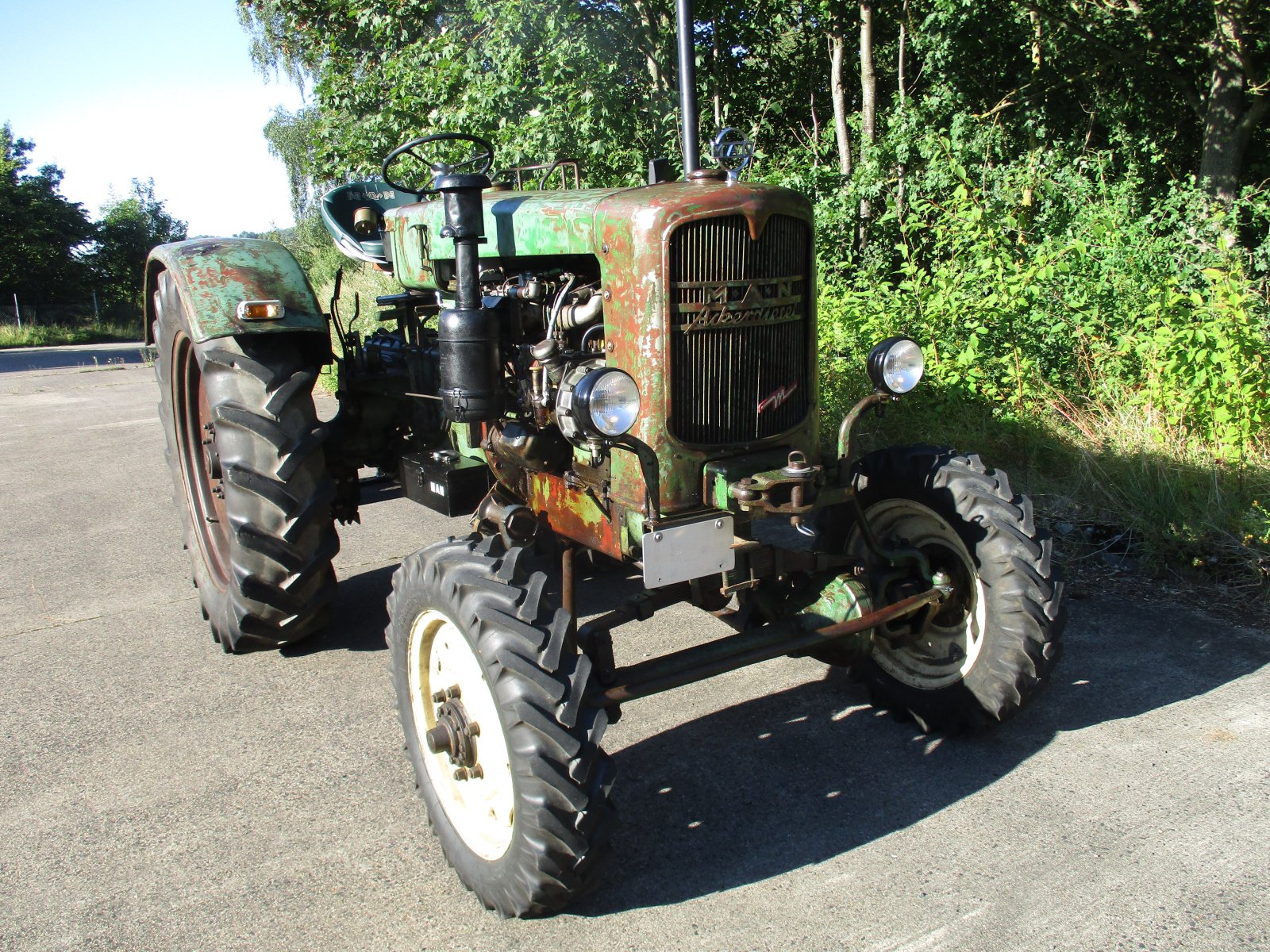 Traktor typu MAN D 40 Allrad, Gebrauchtmaschine w knuellwald (Zdjęcie 2)