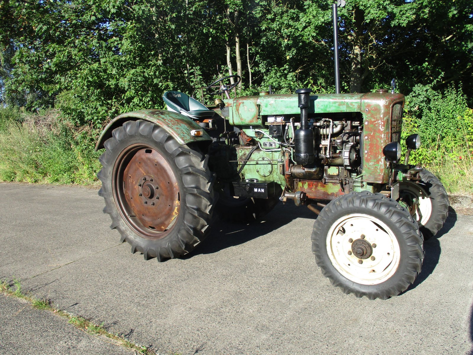 Traktor του τύπου MAN D 40 Allrad, Gebrauchtmaschine σε knuellwald (Φωτογραφία 1)