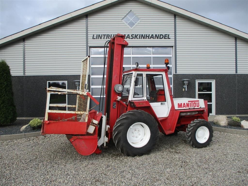 Traktor Türe ait Manitou 4RM30N Med pallegafler, skovl og mandskabskurv, Gebrauchtmaschine içinde Lintrup (resim 1)