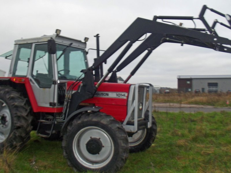 Traktor des Typs Massey Ferguson 1014+ Frontlader, Gebrauchtmaschine in Mittelsdorf