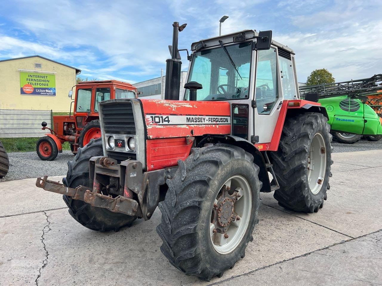 Traktor Türe ait Massey Ferguson 1014 Reparaturbedürftig, Gebrauchtmaschine içinde Prenzlau (resim 7)