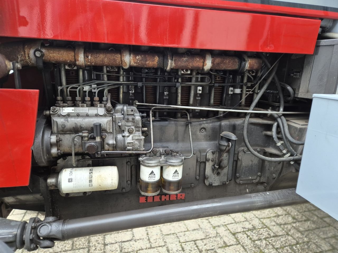 Traktor типа Massey Ferguson 1102s Eicher 3105A, Gebrauchtmaschine в Weiteveen (Фотография 5)