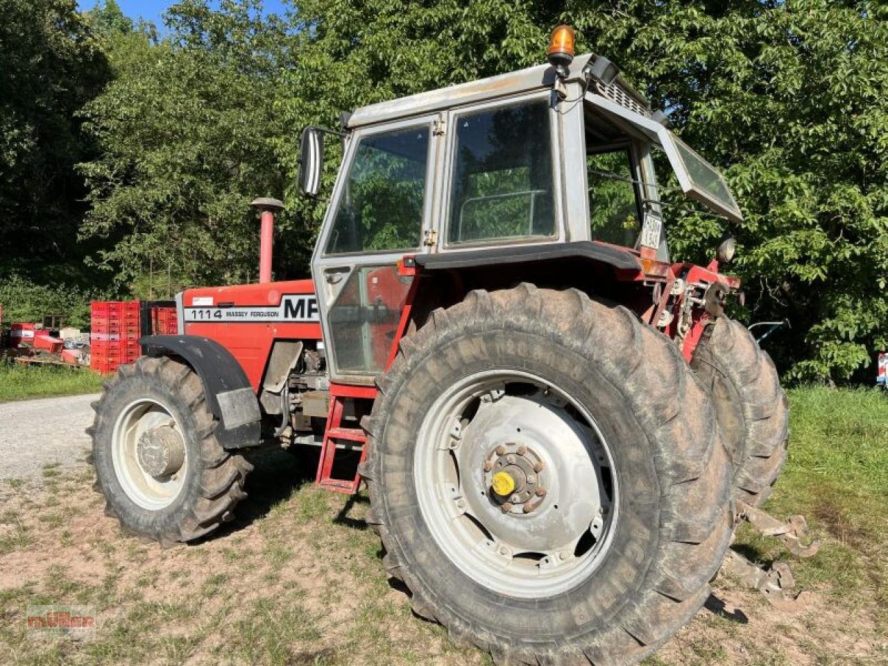 Traktor van het type Massey Ferguson 1114, Gebrauchtmaschine in Holzhausen (Foto 1)