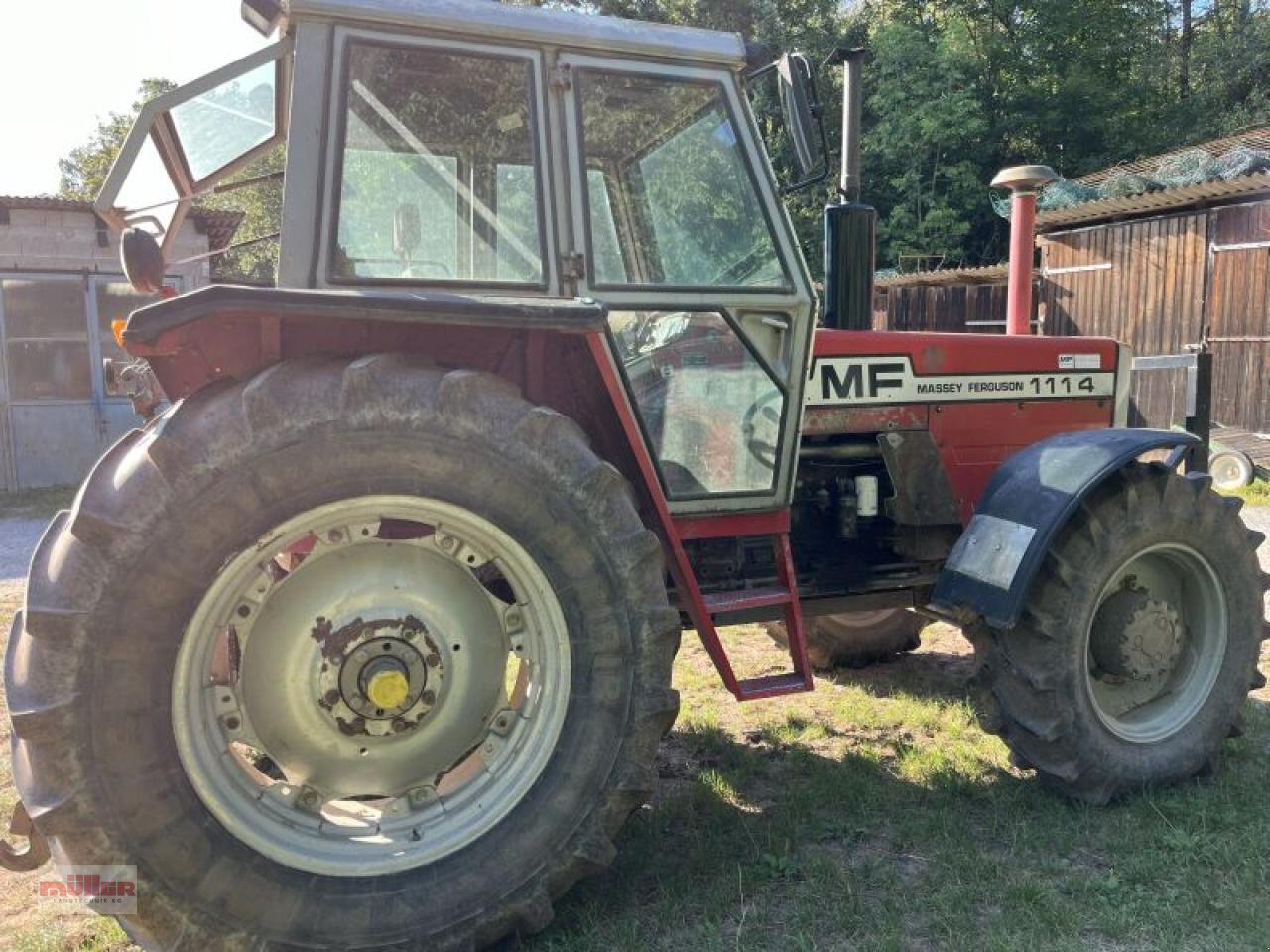 Traktor Türe ait Massey Ferguson 1114, Gebrauchtmaschine içinde Holzhausen (resim 3)