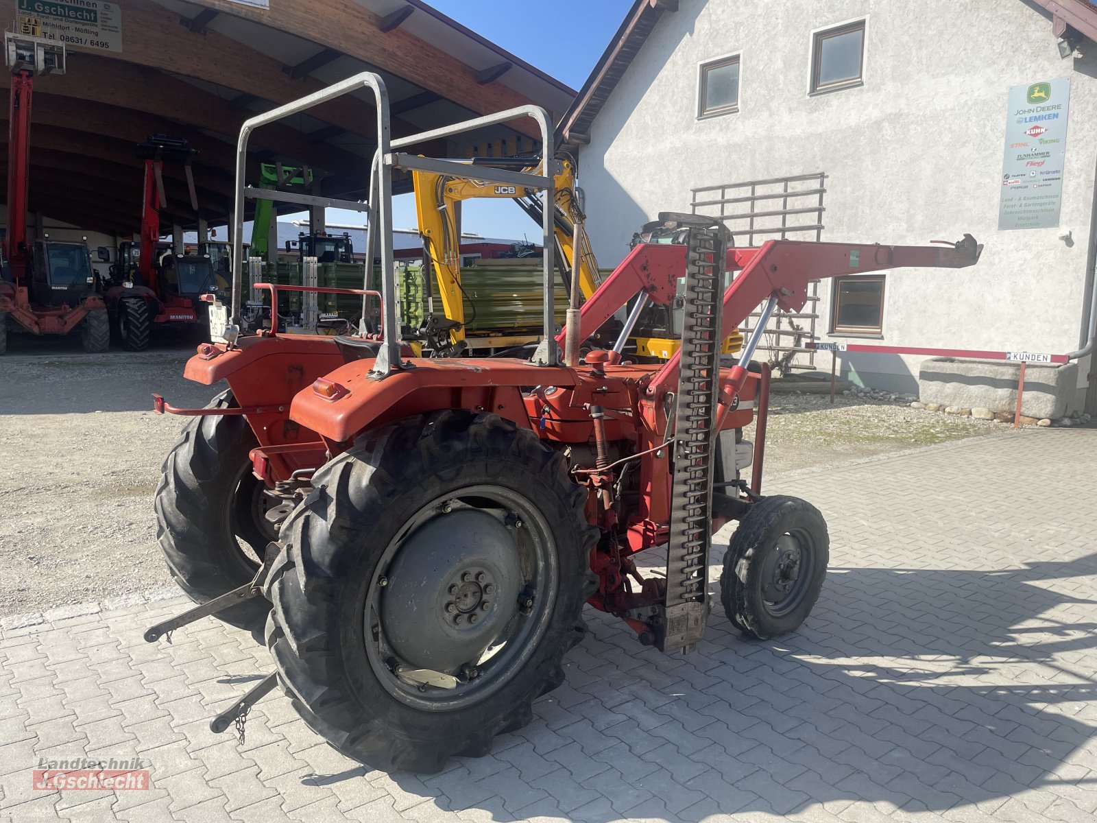 Traktor типа Massey Ferguson 133, Gebrauchtmaschine в Mühldorf (Фотография 3)