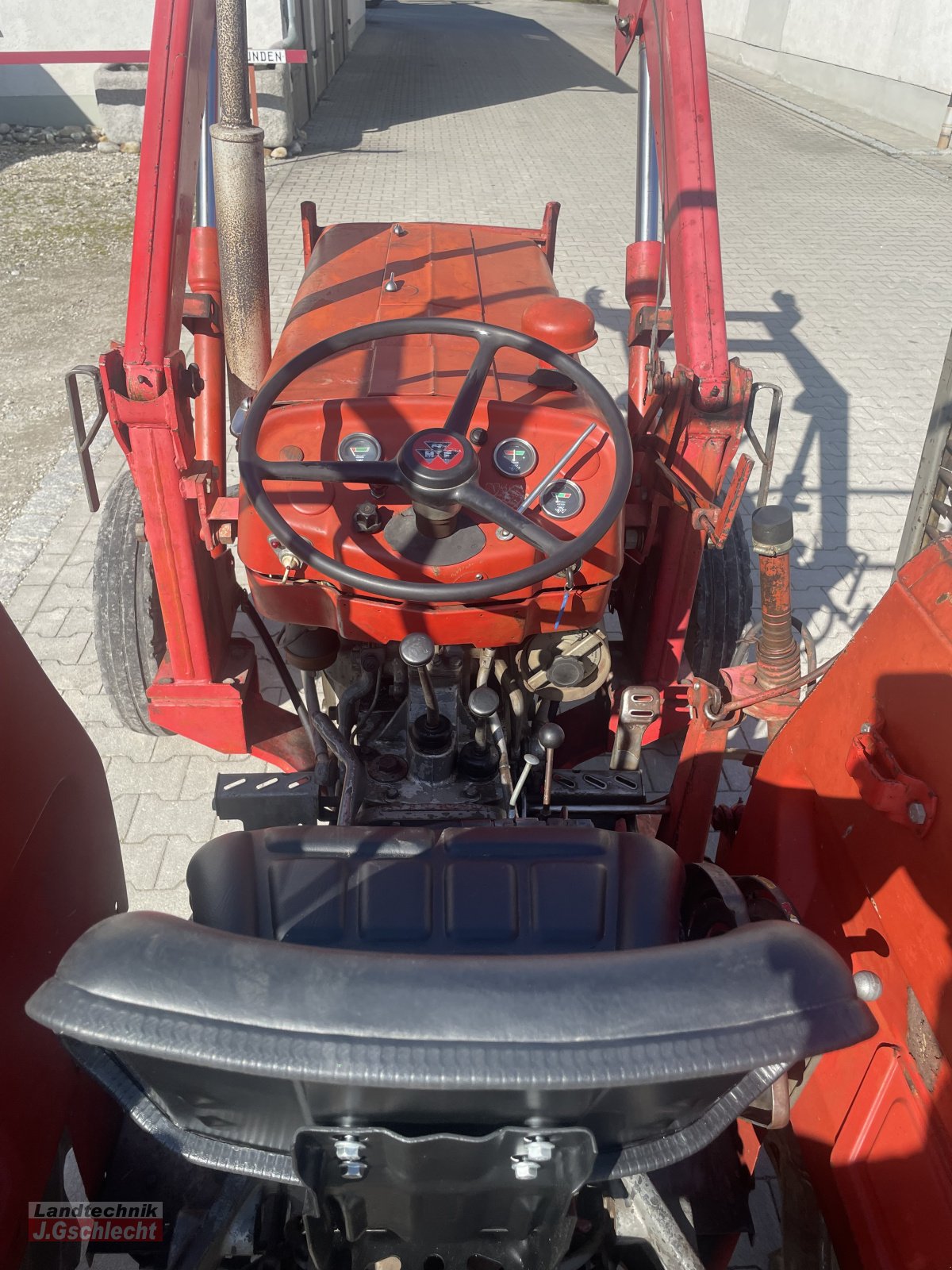 Traktor Türe ait Massey Ferguson 133, Gebrauchtmaschine içinde Mühldorf (resim 11)