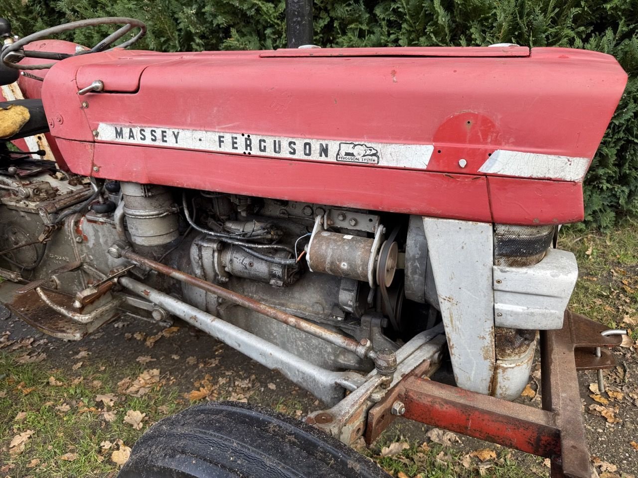 Traktor Türe ait Massey Ferguson 135, Gebrauchtmaschine içinde Wenum Wiesel (resim 7)