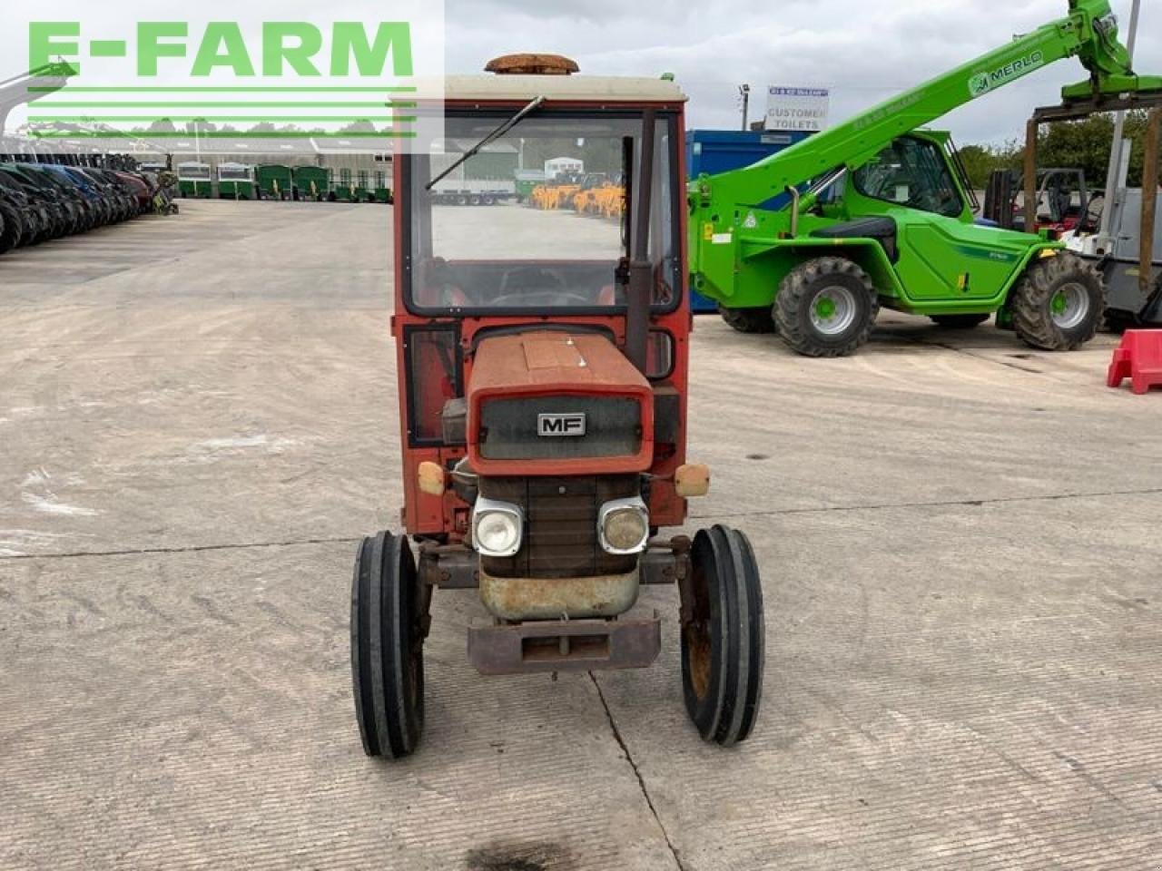 Traktor Türe ait Massey Ferguson 152 s narrow tractor, Gebrauchtmaschine içinde SHAFTESBURY (resim 8)