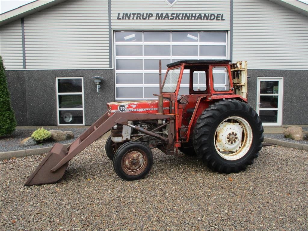 Traktor des Typs Massey Ferguson 165 Med Trucktårn og Frontlæsser, Gebrauchtmaschine in Lintrup (Bild 1)