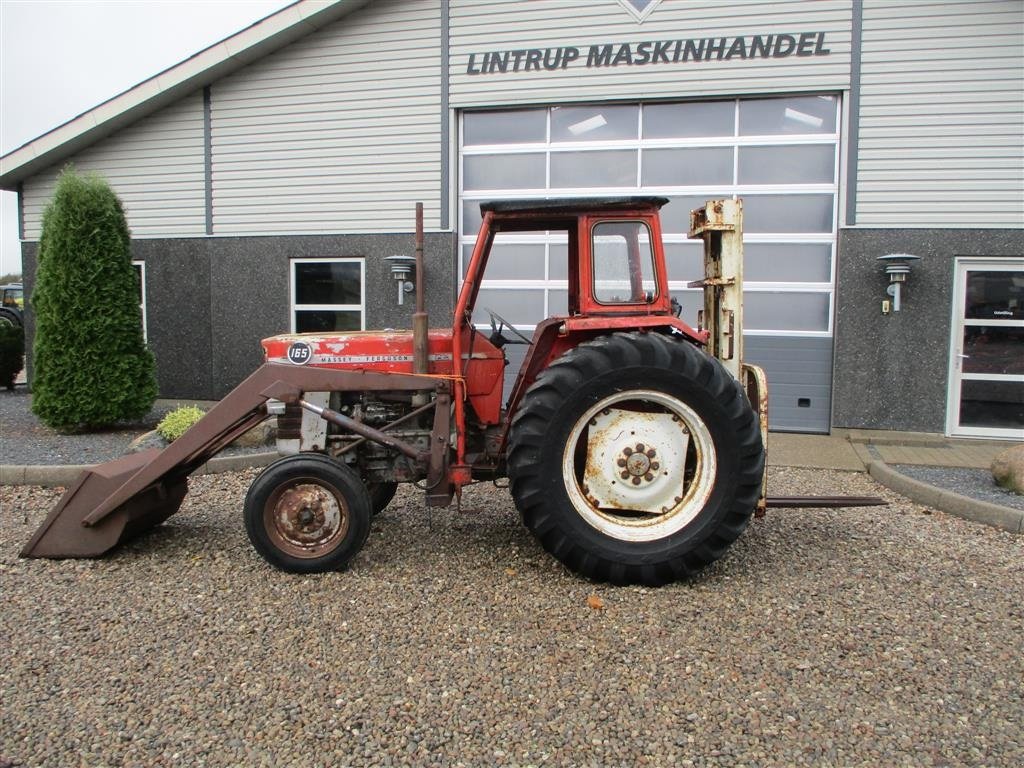 Traktor des Typs Massey Ferguson 165 Med Trucktårn og Frontlæsser, Gebrauchtmaschine in Lintrup (Bild 5)