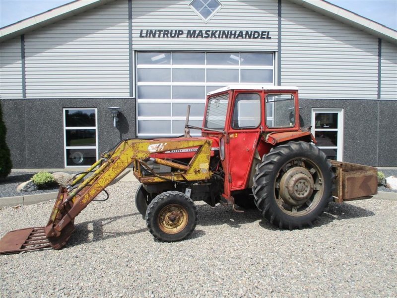 Traktor des Typs Massey Ferguson 165 Med Veto 900 fuldhydraulisk læsser med greb, Gebrauchtmaschine in Lintrup (Bild 1)