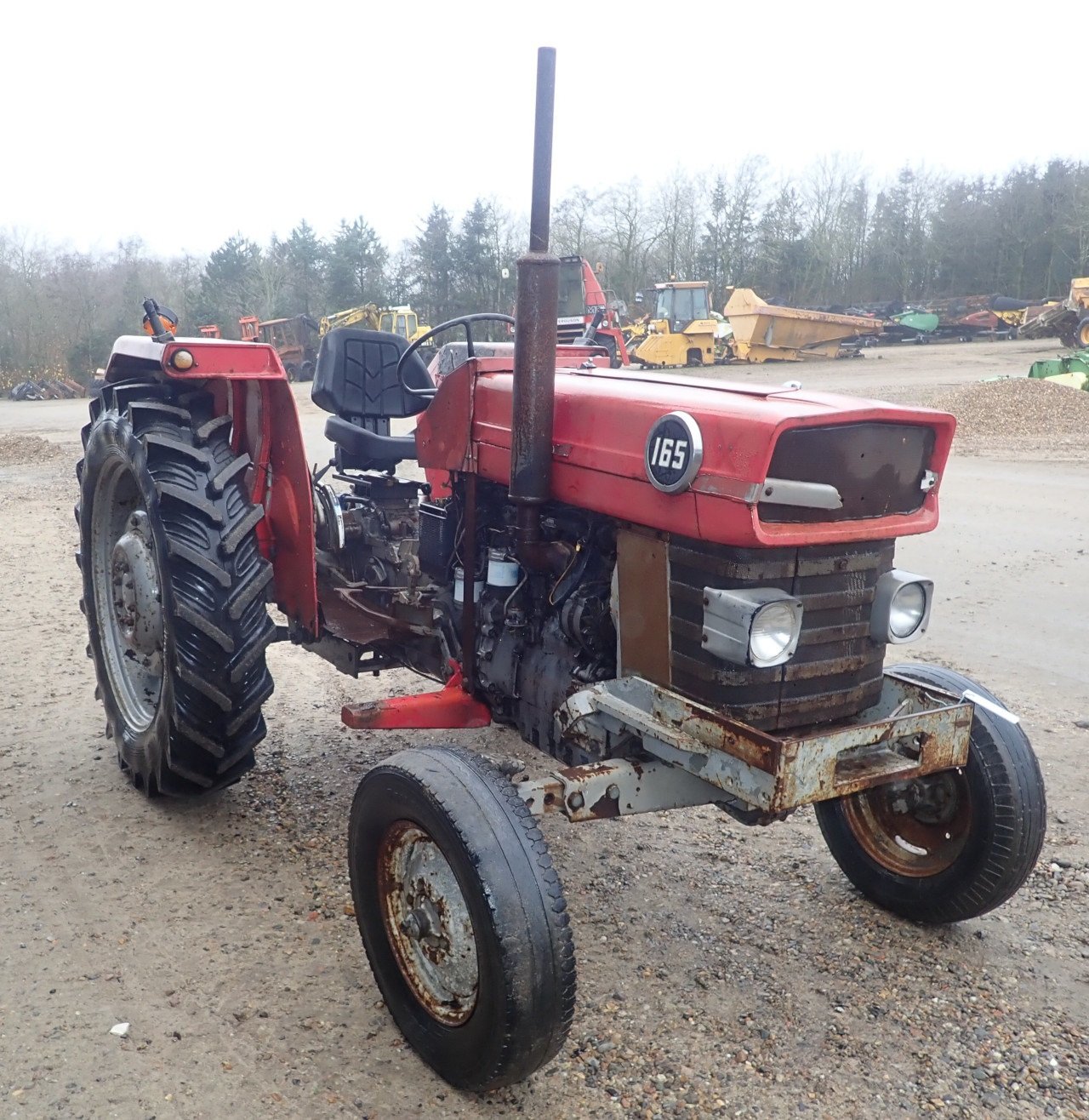 Traktor des Typs Massey Ferguson 165, Gebrauchtmaschine in Viborg (Bild 4)