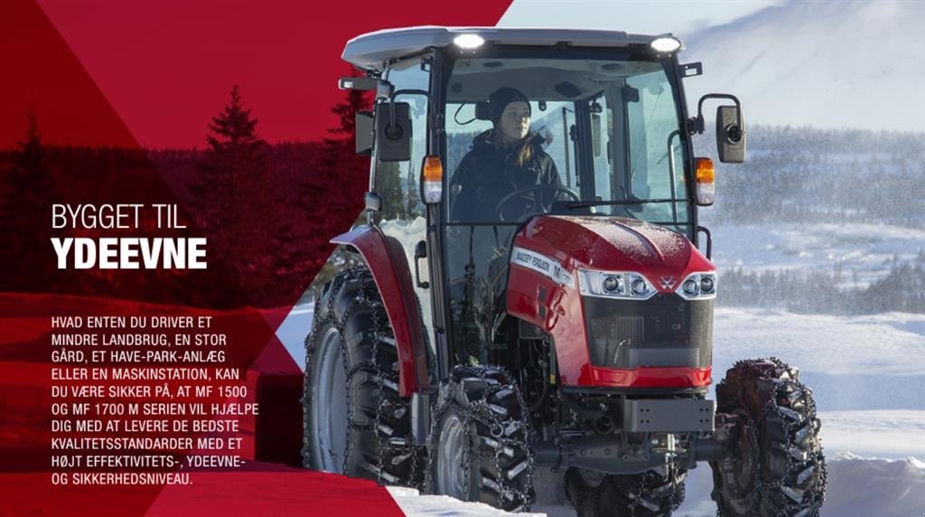 Traktor Türe ait Massey Ferguson 1735-40-50 kompakt M-HC - Hydrostatiske, Gebrauchtmaschine içinde Ringe (resim 5)