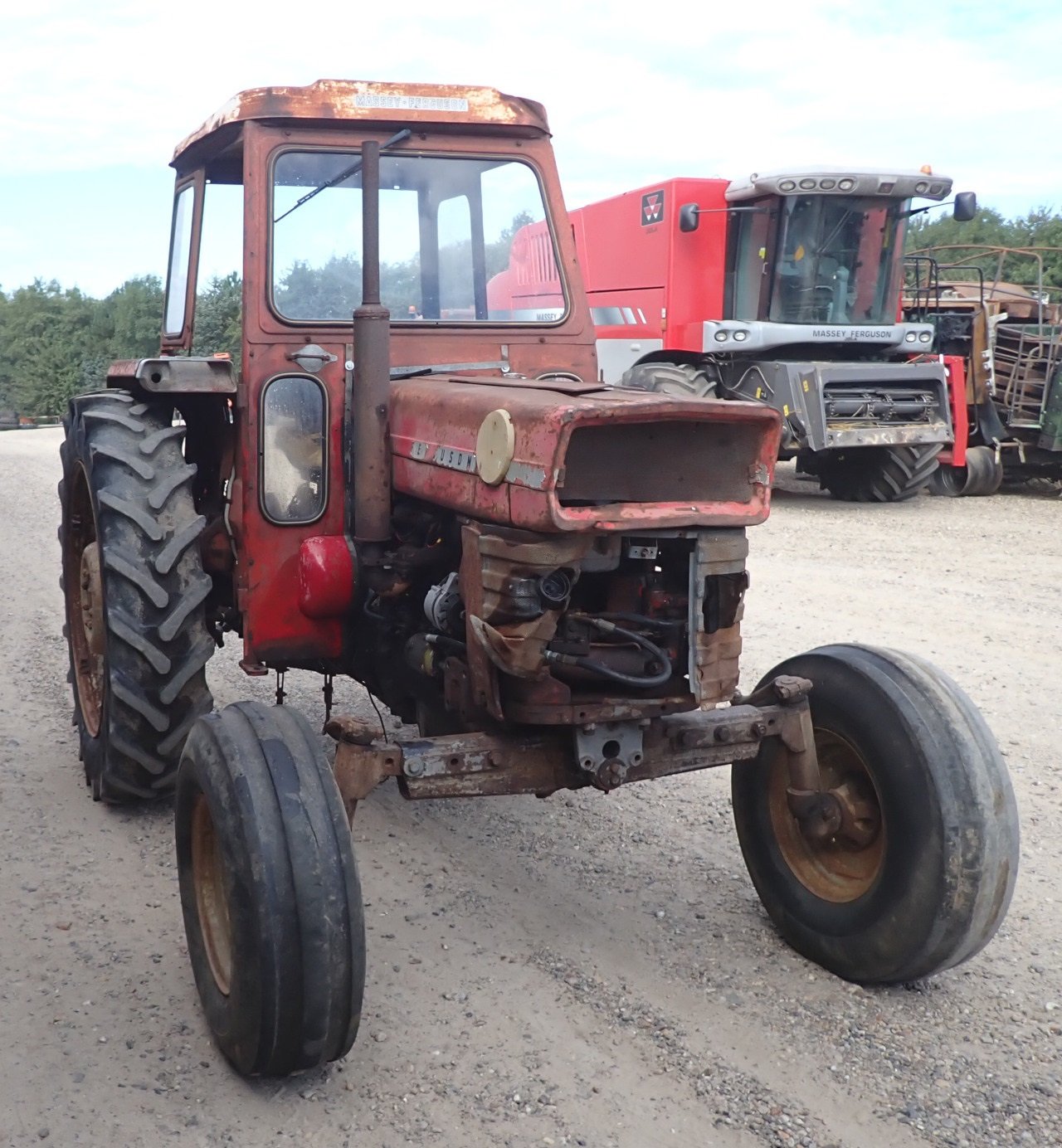 Traktor des Typs Massey Ferguson 175, Gebrauchtmaschine in Viborg (Bild 3)