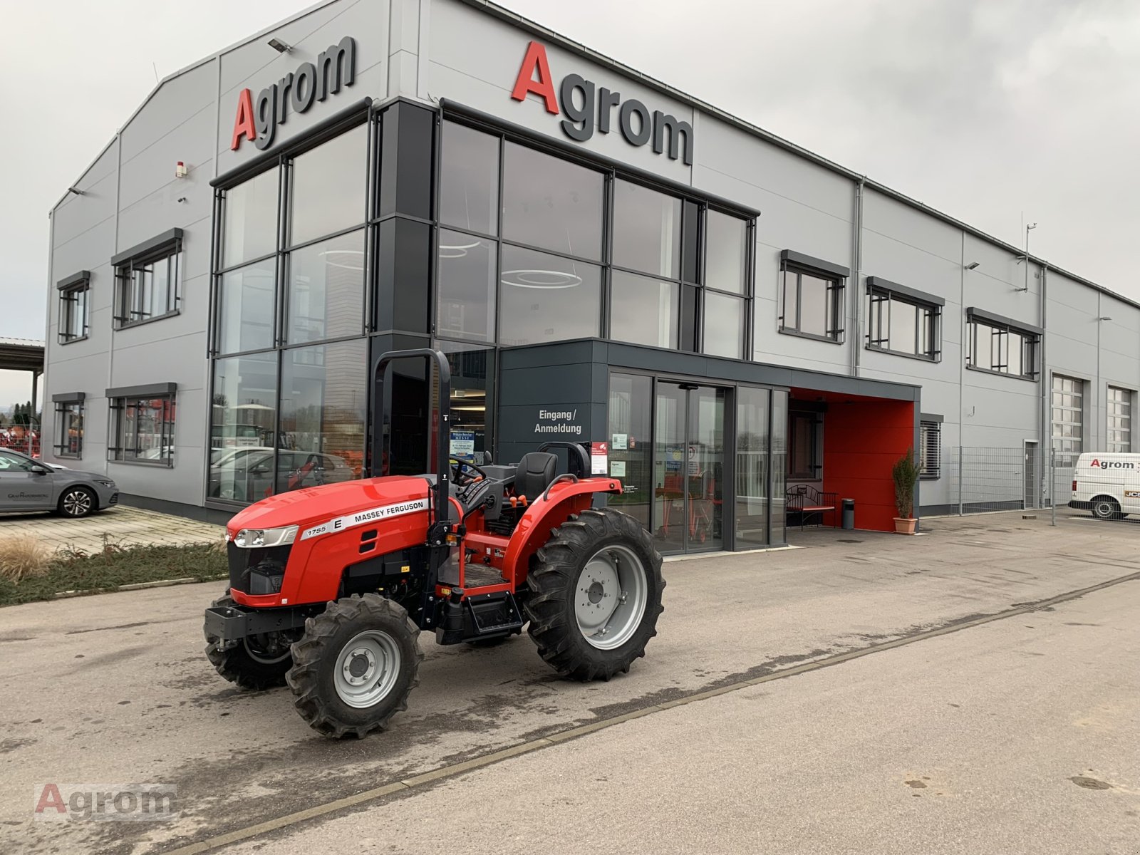 Traktor typu Massey Ferguson 1755 E, Neumaschine v Meißenheim-Kürzell (Obrázek 1)