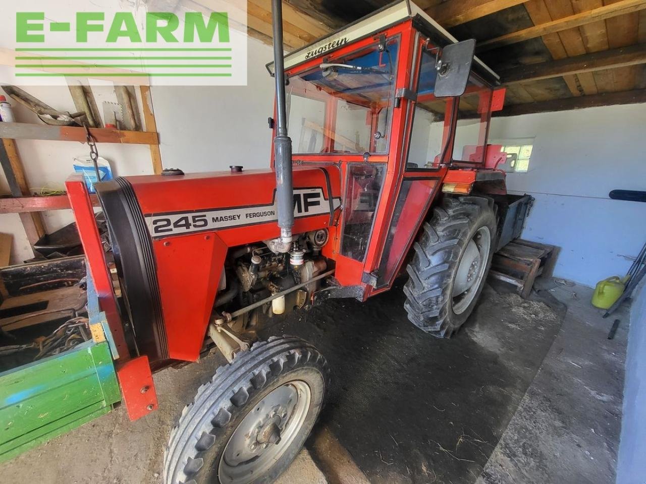 Traktor van het type Massey Ferguson 245/8, Gebrauchtmaschine in NIEDERWÖLZ (Foto 1)