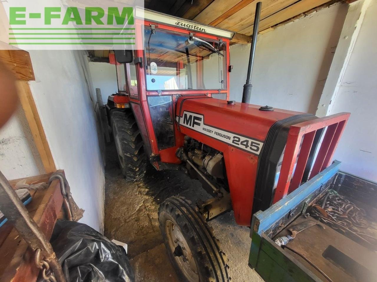 Traktor van het type Massey Ferguson 245/8, Gebrauchtmaschine in NIEDERWÖLZ (Foto 2)